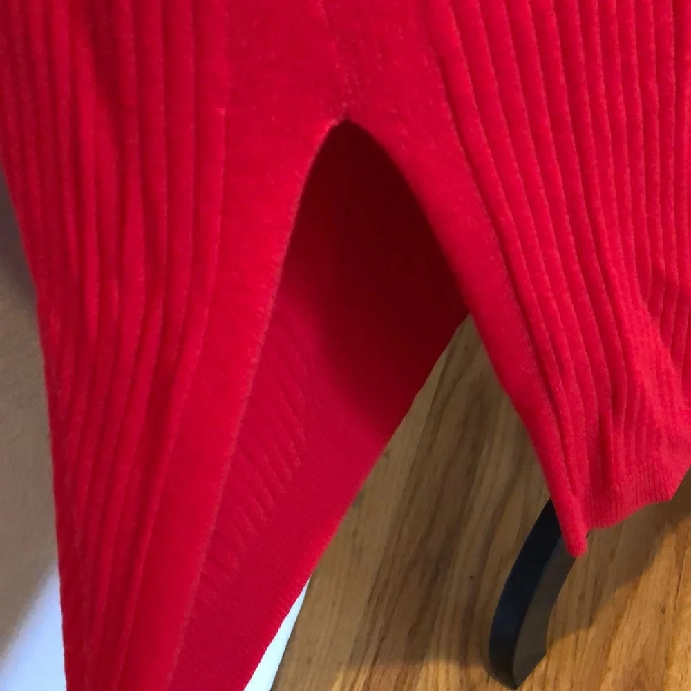 Banana Republic sleeveless red midi dress, XL TALL length - Picture 16 of 16